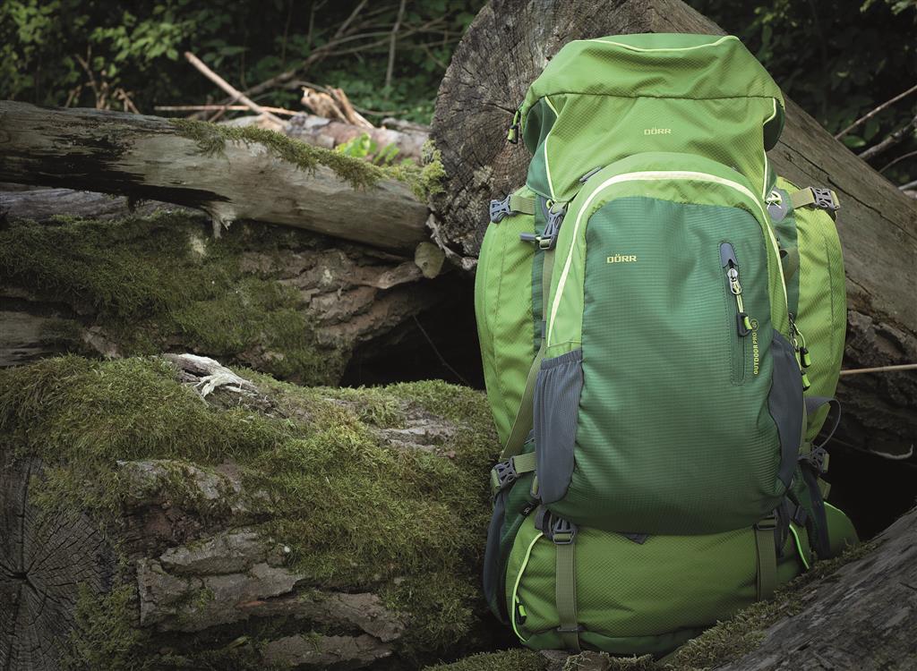 Backpack Outdoor Pro 65 + Pro 15 green 