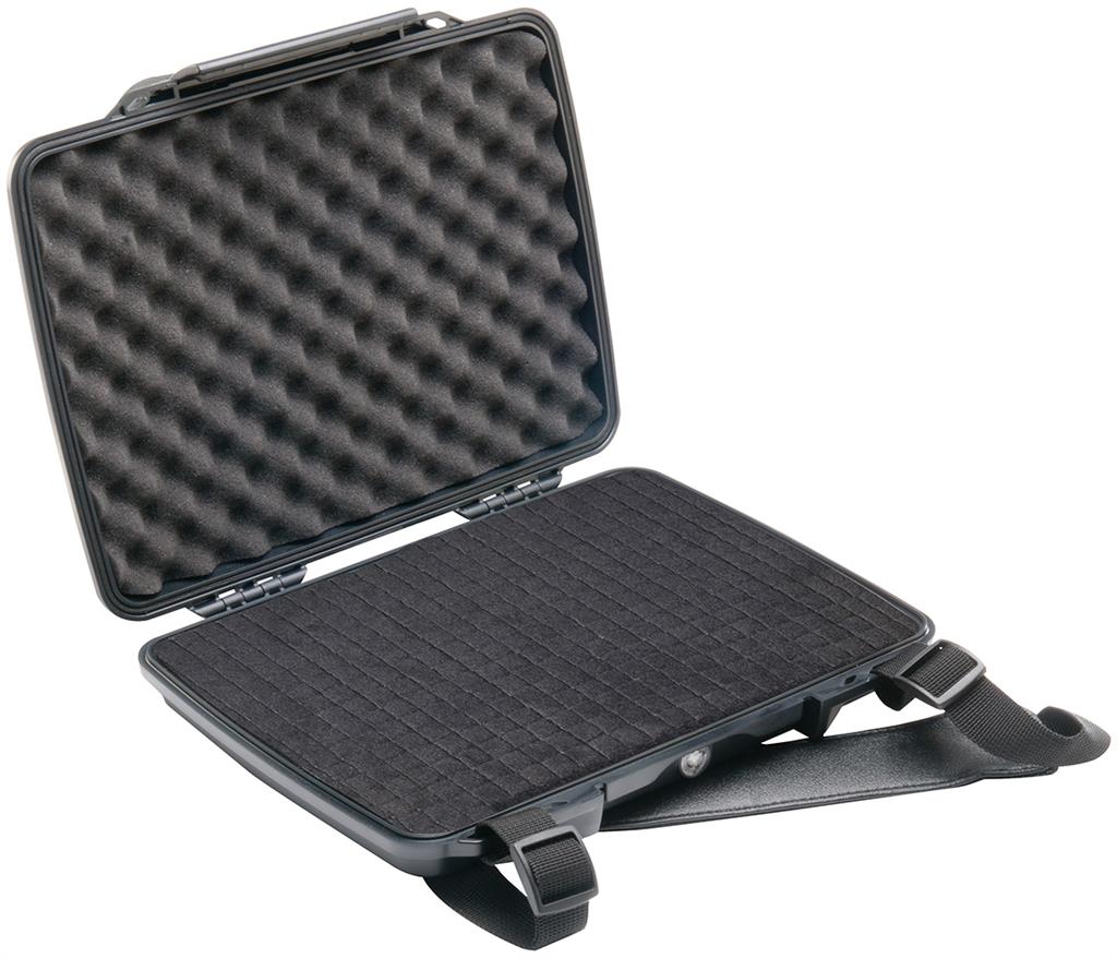 Laptop Case 1075 schwarz mit Schaumstoff