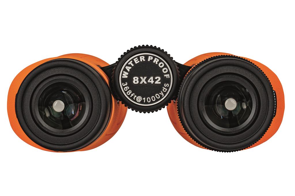 Roof Prism Binoculars SIGNAL XP 8x42 orange