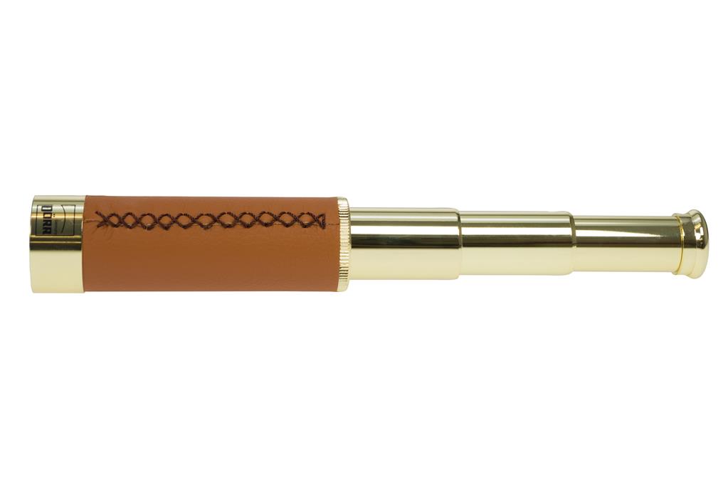 Pocket telescope 25X30 brown/brass 