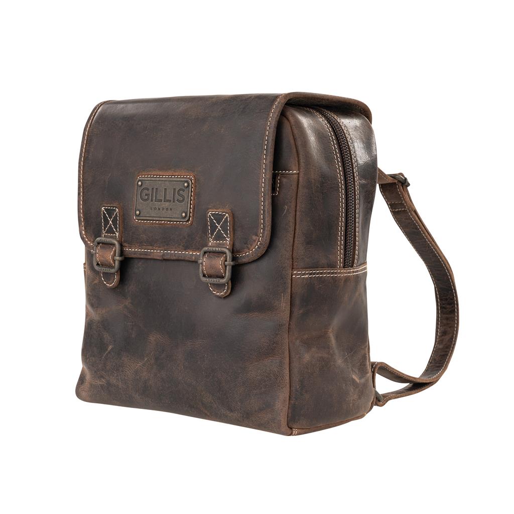 Leather Backpack Trafalgar Knapsack vintage brown