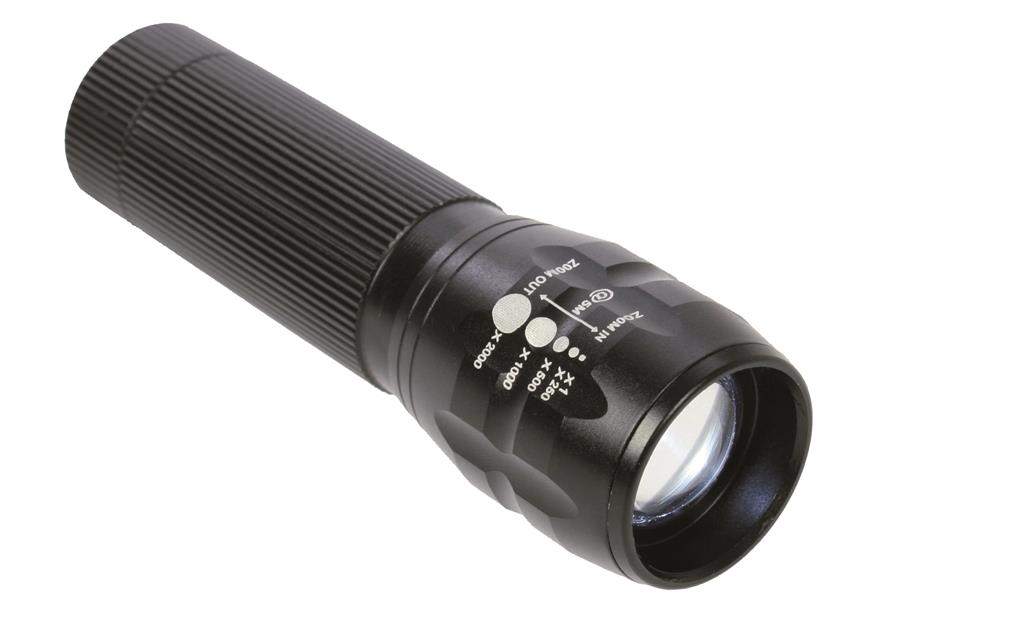 Zoom LED Taschenlampe