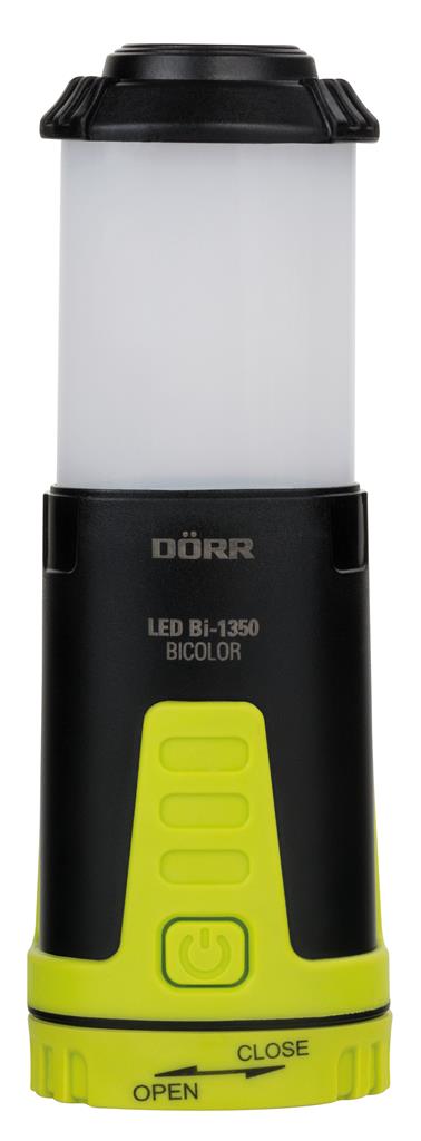 LED Outdoor Laterne Bicolor Bi-1350 schw./neongelb