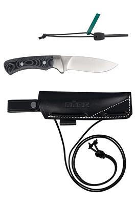 Outdoor Knife M-110 Micarta+Fire Steel