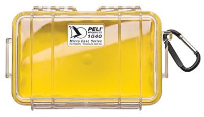 Micro Case 1040 gelb/transparent