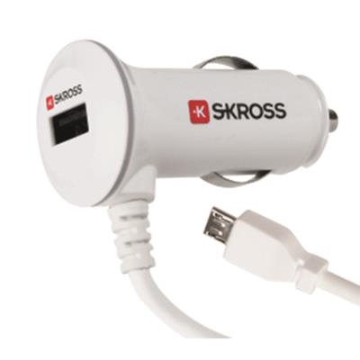 MidgetPLUS Micro-USB Car Charger, weiß