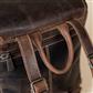 Leather Backpack Trafalgar Knapsack vintage brown