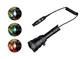 LED Hunting Zoom Torch Tricolor Kit